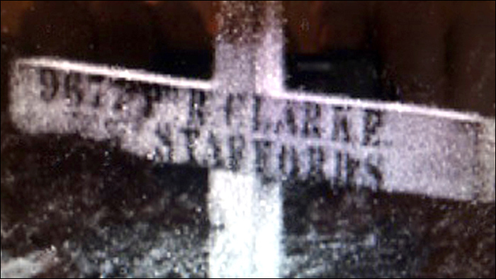 Clarke Richard Original Grave Closeup
