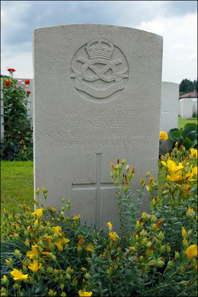 Photograph of James Neale's grave Neale James 96 400x600