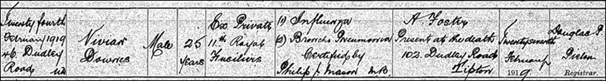 Downes Vivian DeathCert 96
