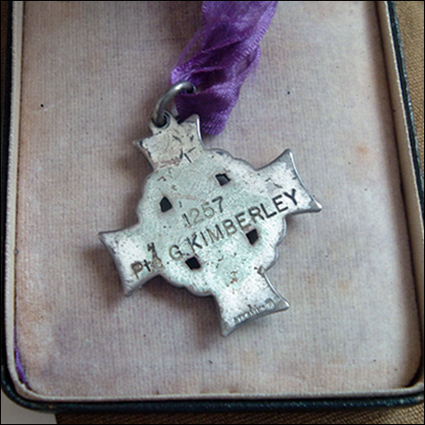 Kimberley George Memorial Cross Rev 96