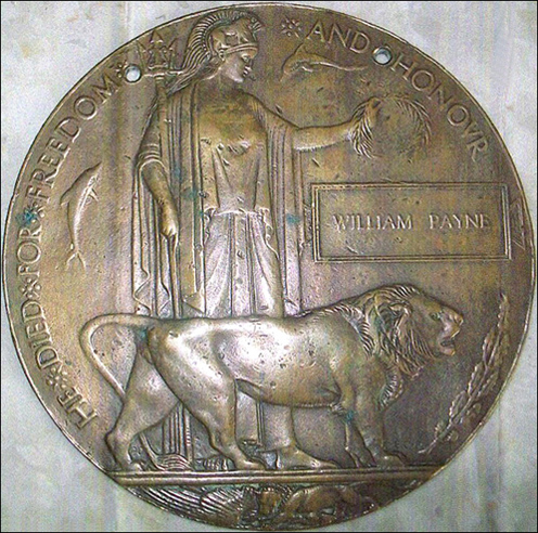 Payne William DeathPlaque 96